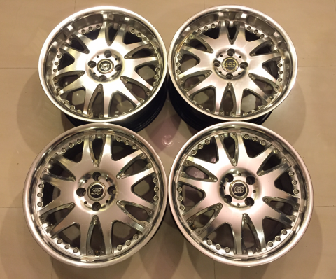 ล้อลาย CLUB LINEA L566 ขอบ17 สภาพสวย ไม่มีซ่อม ราคาไม่แพง