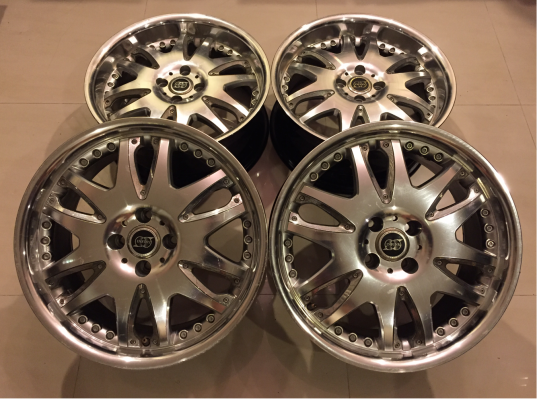 ล้อลาย CLUB LINEA L566 ขอบ17 สภาพสวย ไม่มีซ่อม ราคาไม่แพง