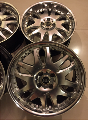 ล้อลาย CLUB LINEA L566 ขอบ17 สภาพสวย ไม่มีซ่อม ราคาไม่แพง