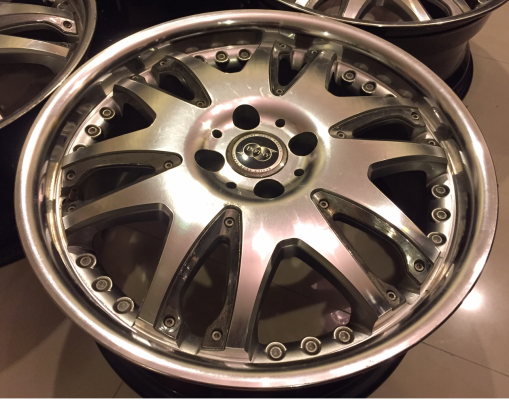 ล้อลาย CLUB LINEA L566 ขอบ17 สภาพสวย ไม่มีซ่อม ราคาไม่แพง