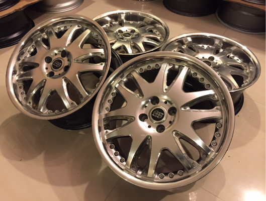 ล้อลาย CLUB LINEA L566 ขอบ17 สภาพสวย ไม่มีซ่อม ราคาไม่แพง