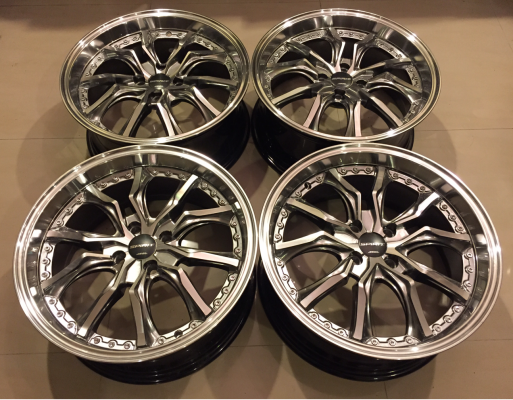 (เหลือ1ชุด) ล้อใหม่แนว VIP ขอบ17 มี2ชุด ราคาเร้าใจ