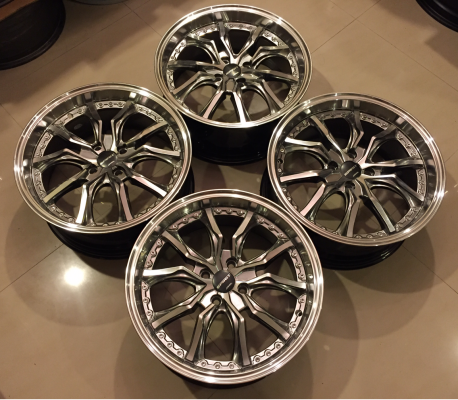 (เหลือ1ชุด) ล้อใหม่แนว VIP ขอบ17 มี2ชุด ราคาเร้าใจ