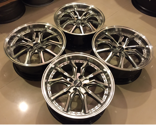 (เหลือ1ชุด) ล้อใหม่แนว VIP ขอบ17 มี2ชุด ราคาเร้าใจ