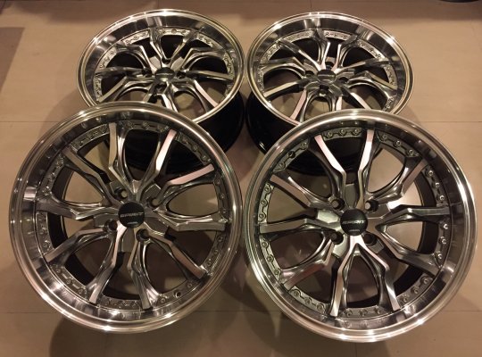 (เหลือ1ชุด) ล้อใหม่แนว VIP ขอบ17 มี2ชุด ราคาเร้าใจ