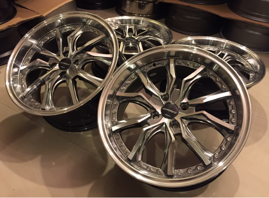 (เหลือ1ชุด) ล้อใหม่แนว VIP ขอบ17 มี2ชุด ราคาเร้าใจ