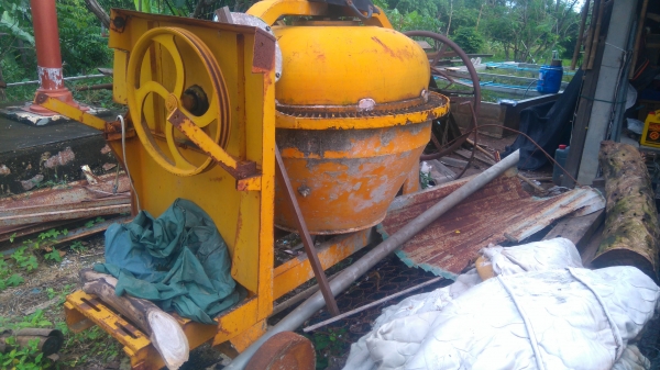 ขายด่วน  โม่ปูน สภาใช้งานแค่ครั้งเดียว (ไม่มีได) 11000