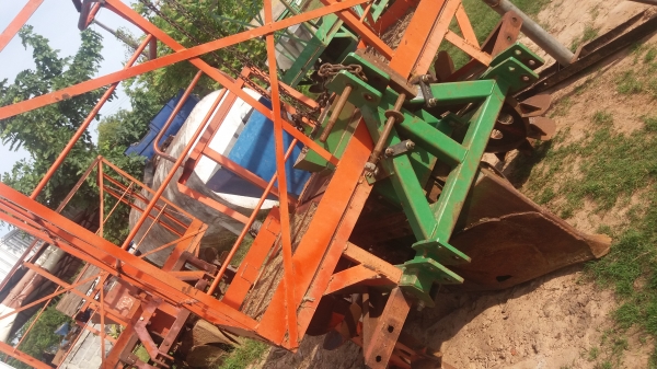 หางปลูกอ้อยkmtร่องคู่ใส่รถไถฟอร์ด