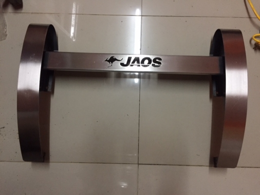 กันชนเสริมหน้า Jaos แท้ สแตนเลส รถกระบะ SUV