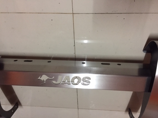 กันชนเสริมหน้า Jaos แท้ สแตนเลส รถกระบะ SUV กันชนเสริมหน้า Jaos แท้ สแตนเลส รถกระบะ SUV
