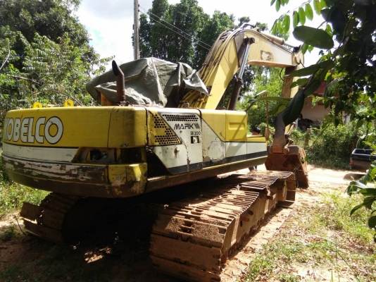 ขายด่วน KOBELCO SK200 MART III สภาพพร้อมใช้งาน เครื่องเดิมปั้มเดิม โซ่พร้อมใช้งาน รถทำงานปกติ ไฟฟ้าตัด  เอกสารเล่มทะเบียน