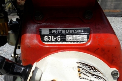 ปั๊มลม MEIJI เครื่อง  MITSUBISHI G3L-6  ถังคู่ เก่าญี่ปุ่น ราคา 12,000