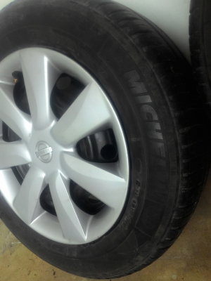 ล้อขอบ14พร้อมยาง มิสลิน