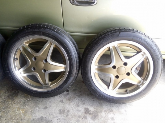 แม็กแท้เจแปน 4 รู ขอบ 16 พร้อมยาง ราคาถูก