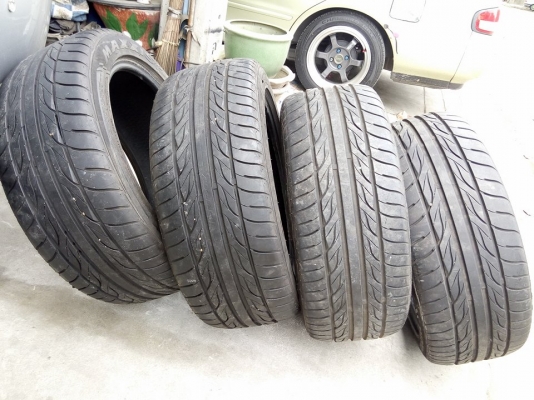 ยางสดดอกล้นๆ 215 50 17 ปลายปี 15 ชุดละ 4900 บาท