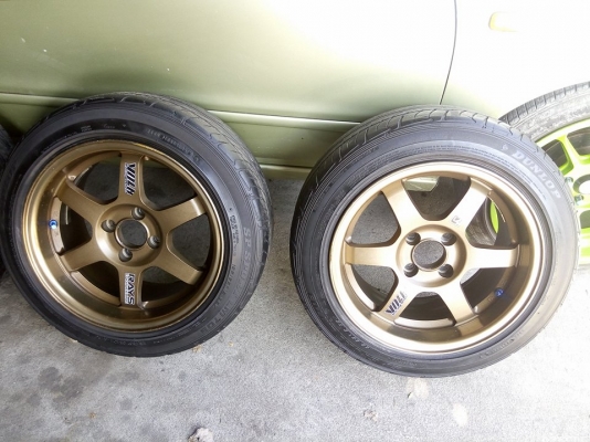 แม็ก te37 ขอบ 15 หน้า 7 หลัง 8 พร้อมยาง แม็ก te37 ขอบ 15 หน้า 7 หลัง 8 พร้อมยาง