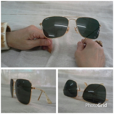 แว่นตากองเกวียนคาราวานยุคปลาย &#039;60s Original RAY-BAN Caravan USA บิ๊กไซซ์! หายาก!