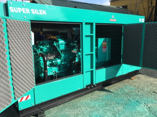 เครื่องปั่นไฟHINO125KVA.(พร้อมใบรับประกัน12เดือน)จัดส่งทั่วประเทศ
