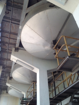 ขายถังสแตนเลส(2ชั้น)ขนาด 35,000 ลิตร สภาพสวยพร้อมใช้งาน