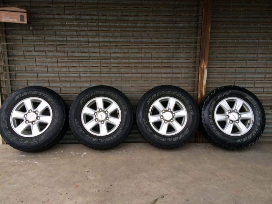 ล้อ All  New Isuzu ขอบ 16 พร้อมยาง Bridgestone