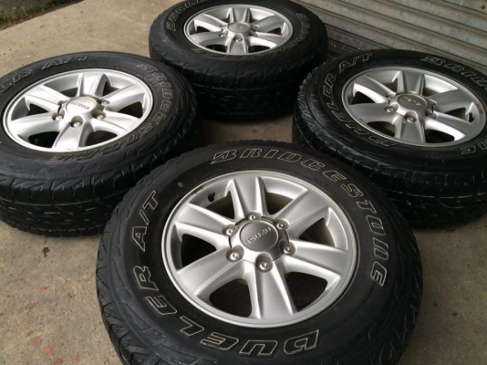 ล้อ All  New Isuzu ขอบ 16 พร้อมยาง Bridgestone