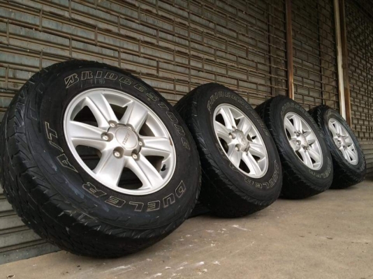 ล้อ All  New Isuzu ขอบ 16 พร้อมยาง Bridgestone