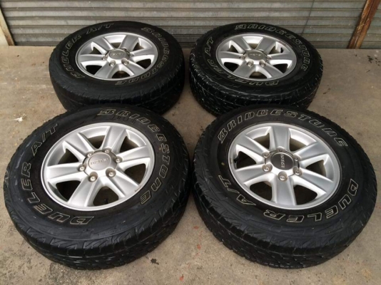 ล้อ All  New Isuzu ขอบ 16 พร้อมยาง Bridgestone