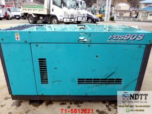 ขายปั้มลม AIRMAN PDS90S นำเข้าญี่ปุ่น ขายไม่แพงครับ BY NDTT 061-419-4021 ไปป์ครับ