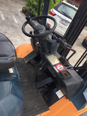 รถยก 3.5 ตัน  TOYOTA 7FD35 รถนอกเก่าญี่ปุ่น รถปี 2010 ดีเซล  เสา 4 เมตร เกียร์ออโต้