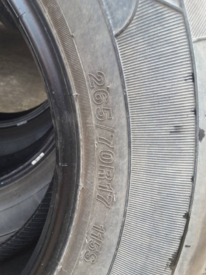 Monster All 265/70/17 ปี 16 สภาพดีมากๆ 1ชุด