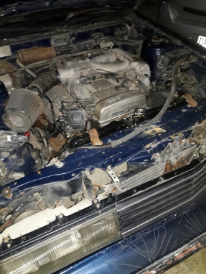 TOYOTA CORONA TT141 รุ่นหน้าแหลม เครื่อง 1JZ ออโต้