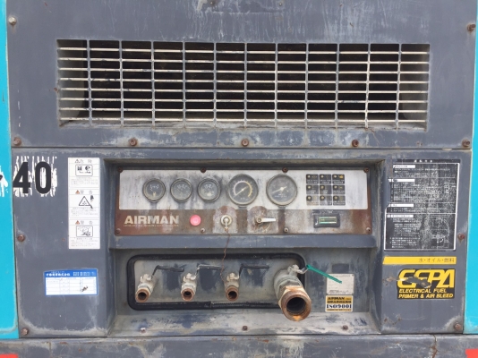 เครื่องปั้มลม AIRMAN รุ่น PDS655S มือสอง นำเข้าจากญี่ปุ่น เครื่องปั้มลม AIRMAN รุ่น PDS655S มือสอง นำเข้าจากญี่ปุ่น