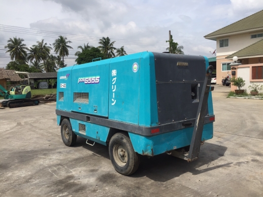 เครื่องปั้มลม AIRMAN รุ่น PDS655S มือสอง นำเข้าจากญี่ปุ่น เครื่องปั้มลม AIRMAN รุ่น PDS655S มือสอง นำเข้าจากญี่ปุ่น