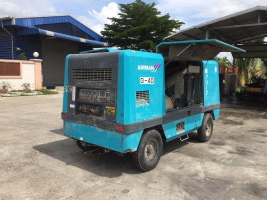 เครื่องปั้มลม AIRMAN รุ่น PDS655S มือสอง นำเข้าจากญี่ปุ่น เครื่องปั้มลม AIRMAN รุ่น PDS655S มือสอง นำเข้าจากญี่ปุ่น