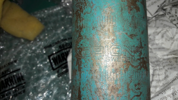 ขายกระบอกอัดจาระบี ORION Made in Sweden.มือสองสภาพดี