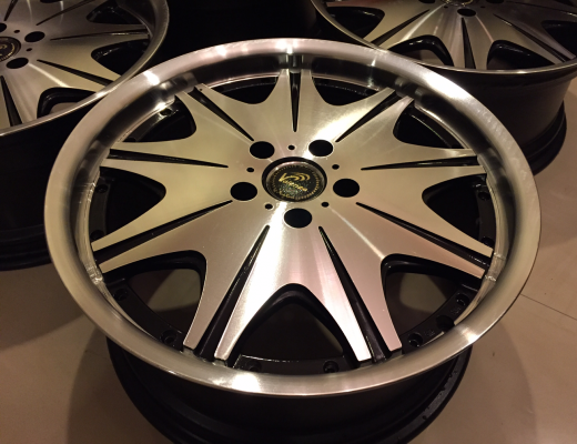 ล้อลาย W-Work ขอบ18 สภาพสวย ไม่มีซ่อม ราคาไม่แพง