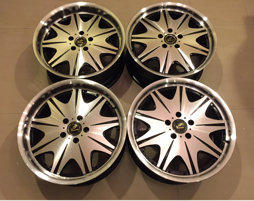 ล้อลาย W-Work ขอบ18 สภาพสวย ไม่มีซ่อม ราคาไม่แพง