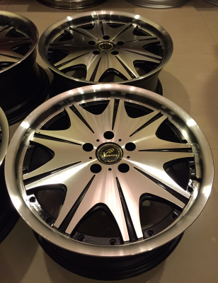 ล้อลาย W-Work ขอบ18 สภาพสวย ไม่มีซ่อม ราคาไม่แพง