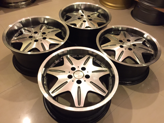 ล้อลาย W-Work ขอบ18 สภาพสวย ไม่มีซ่อม ราคาไม่แพง