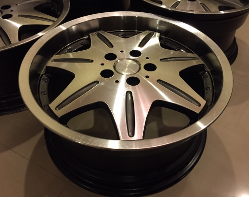 ล้อลาย W-Work ขอบ18 สภาพสวย ไม่มีซ่อม ราคาไม่แพง