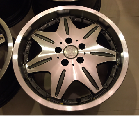 ล้อลาย W-Work ขอบ18 สภาพสวย ไม่มีซ่อม ราคาไม่แพง