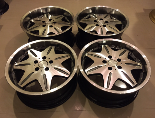 ล้อลาย W-Work ขอบ18 สภาพสวย ไม่มีซ่อม ราคาไม่แพง