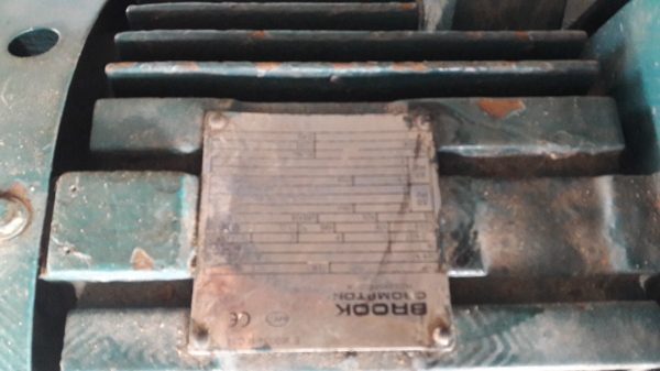 ขาย !! มอเตอร์50แรง3สาย รอบเร็ว.ยี่ห้อBROOK พร้อมใช้งาน