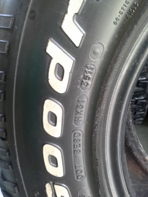 BF All USA. 265/70/16 ปลายปี11 สภาพสวยๆ 1ชุด