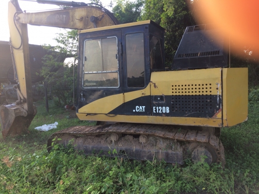 ขาย แบคโฮ แคท E120B ทำสีเหมือนรุ่น D