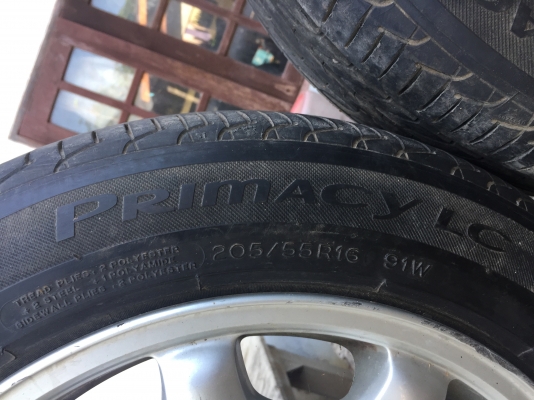 ขายด่วน แม็กพร้อมยางขอบ 16