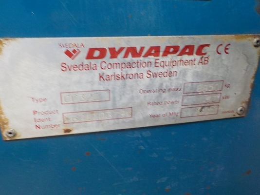 เบรคดาว 8.8 ตัน DYNAPAC CC322 ต้องสั่งนำเข้า เบรคดาว 8.8 ตัน DYNAPAC CC322 ต้องสั่งนำเข้า