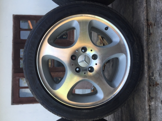 ด่วนครับ แม็กพร้อมยางเบนซ์ขอบ 17