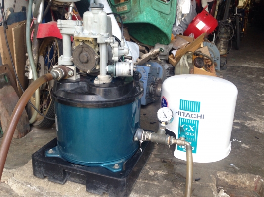 ขายปั้มน้ำอัตโนมัติ Hitachi 300W สภาพสวยเดิมๆ วิ่งนิ่ม ตรวจเช็คแรงดันเรียบร้อยไม่มีรั่วซึม ใส่ฝาครอบของใหม่ให้ พร้อมใช้งาน