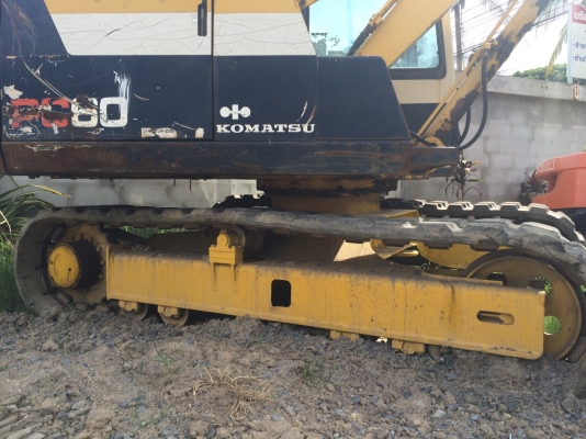 ขายkomatsu pc60-6 เก่านอกjapan ไม่เคยใช้งานในไทยอินวอล์ย